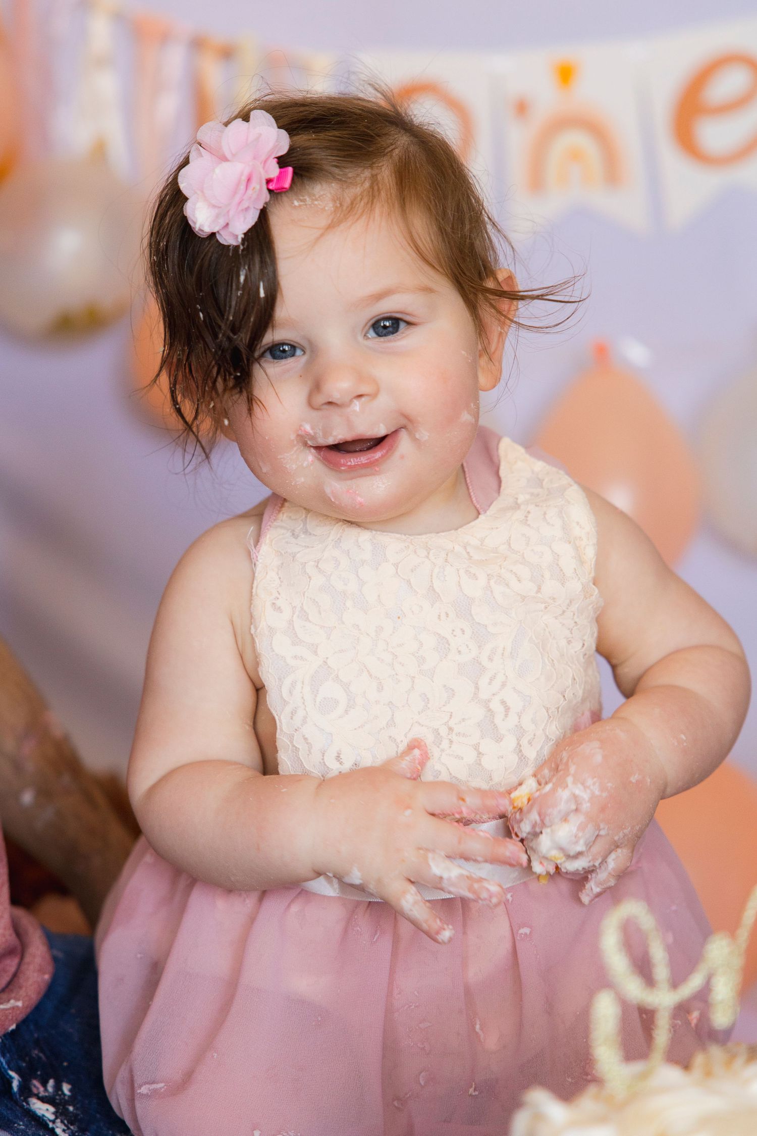 St. Louis Family Photographer cake smash first birthday milestone session carly scaduto photography