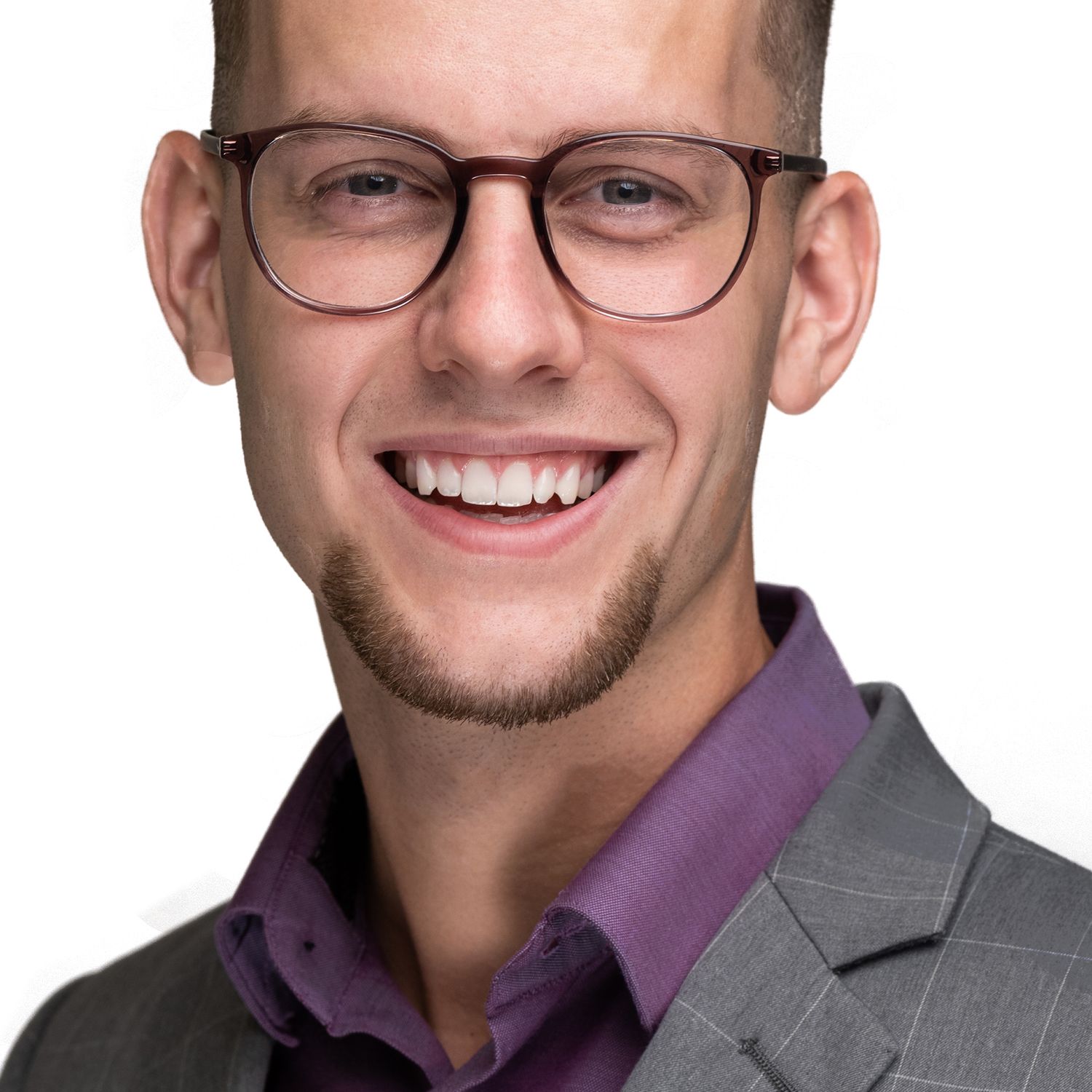 Orlando corporate headshot lounge photographer Ray Alvarez — tech professional headshot captured at corporate event headshot lounge
