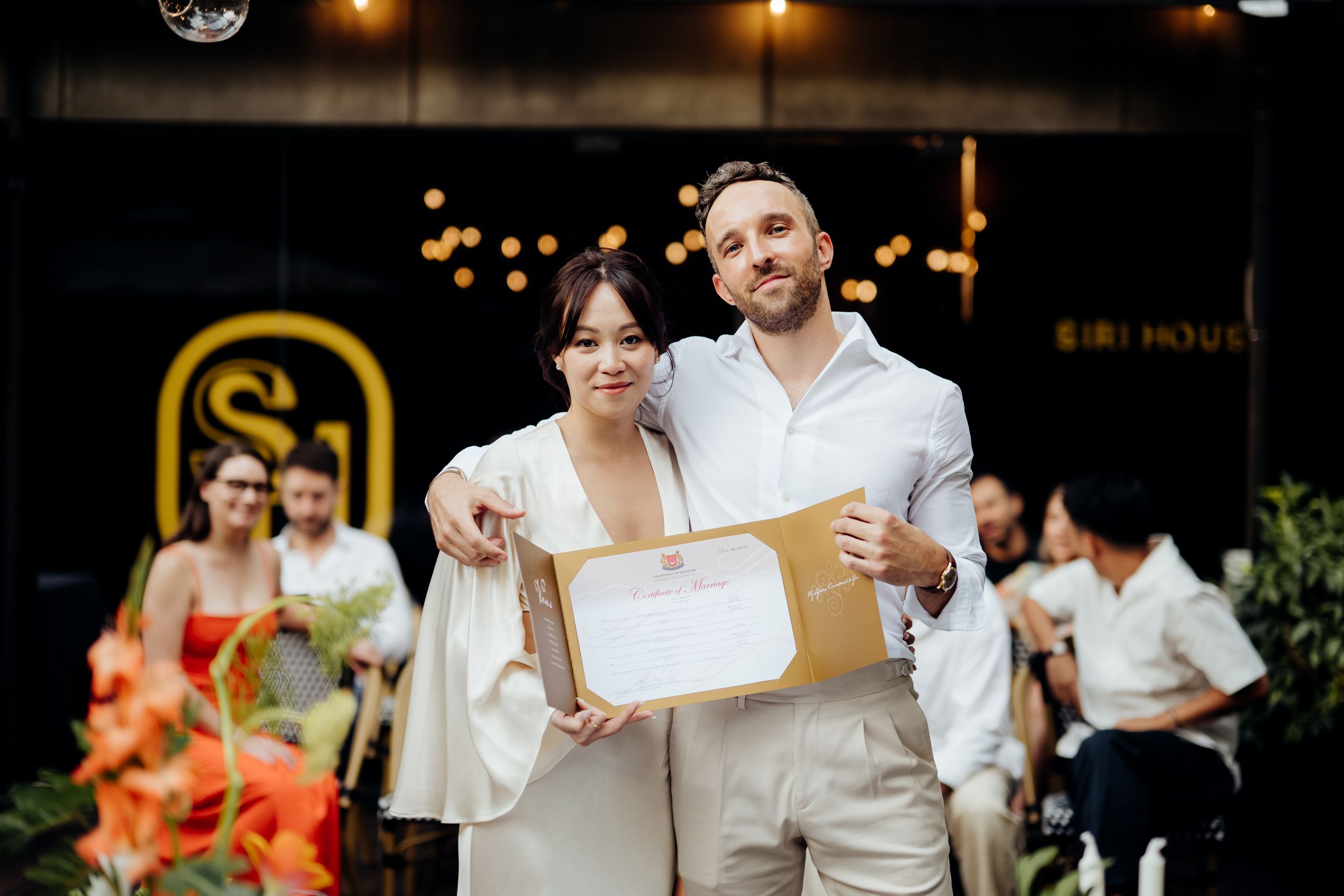 Outdoor Solemnization Ceremony held at Siri house