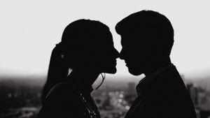 Artistic photos during Indian solemnization