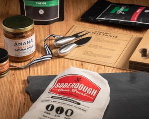Product photography for custom gift boxes