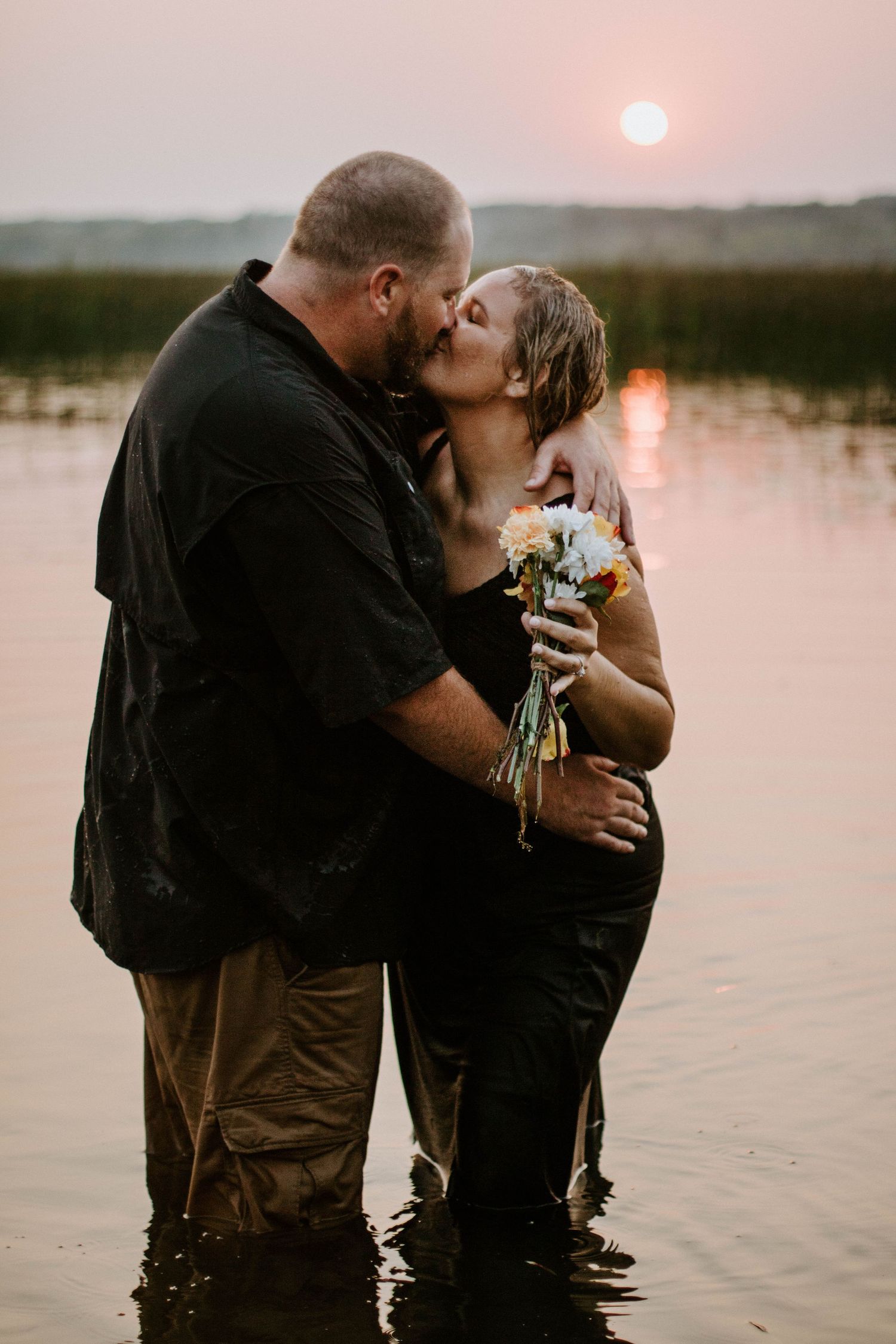 Engagement session, Bellevue, NE.