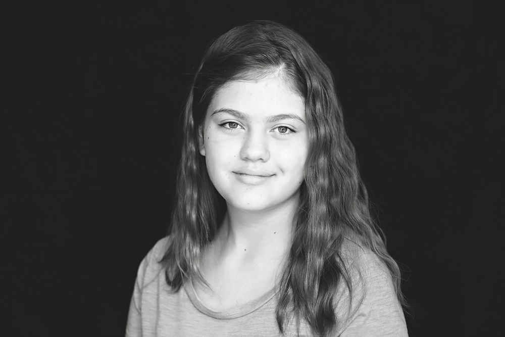 modern school portrait
