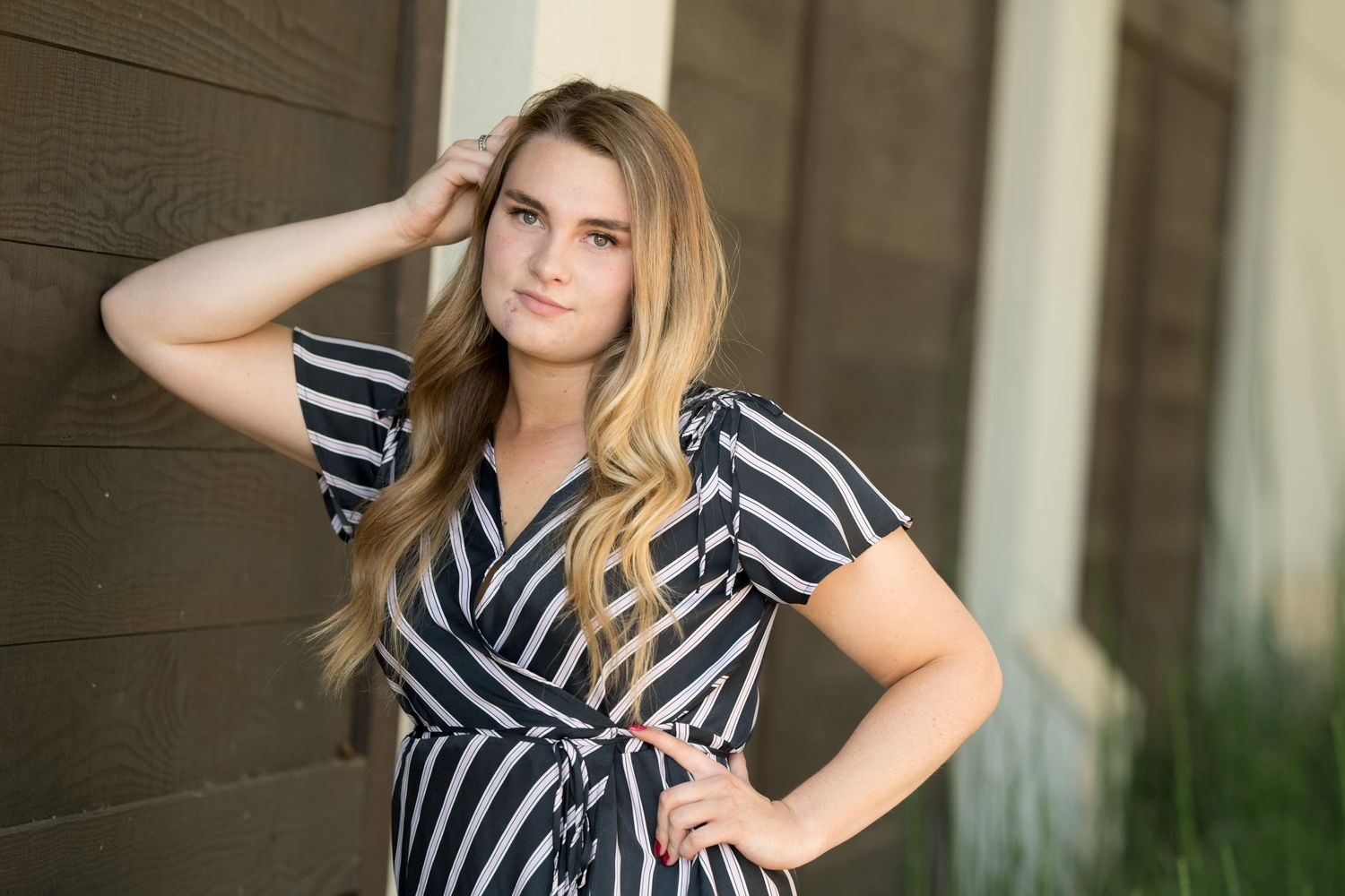 Brentwood Community Center senior portraits, Brentwood CA