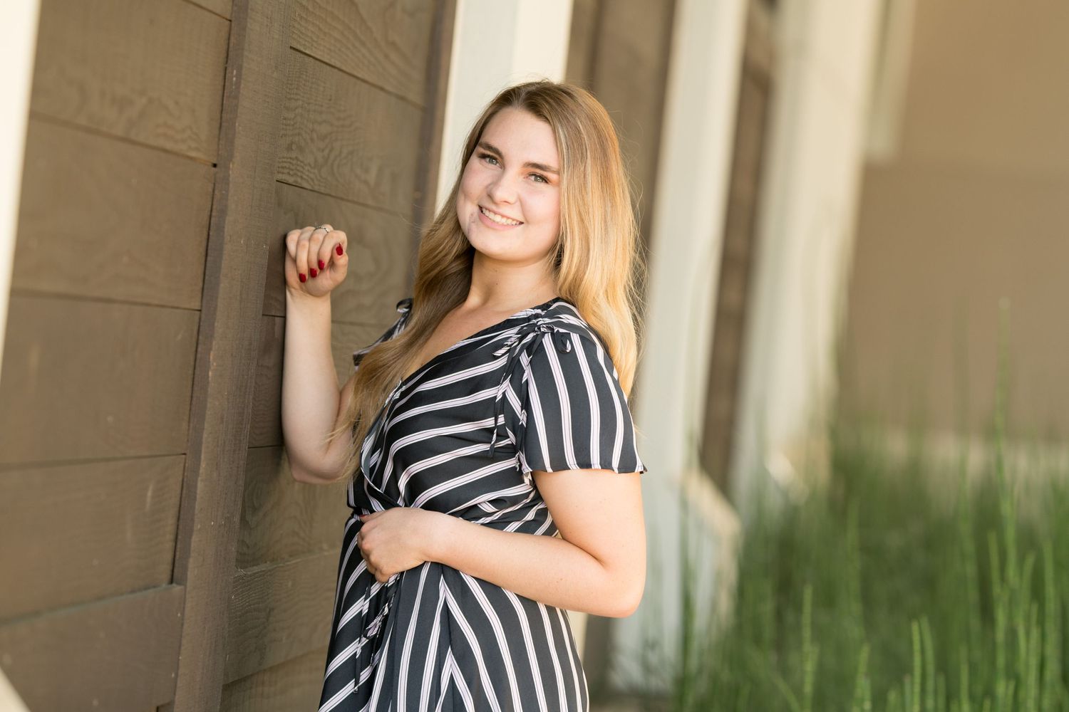 Senior Portrait at Brentwood Community Center, Brentwood CA