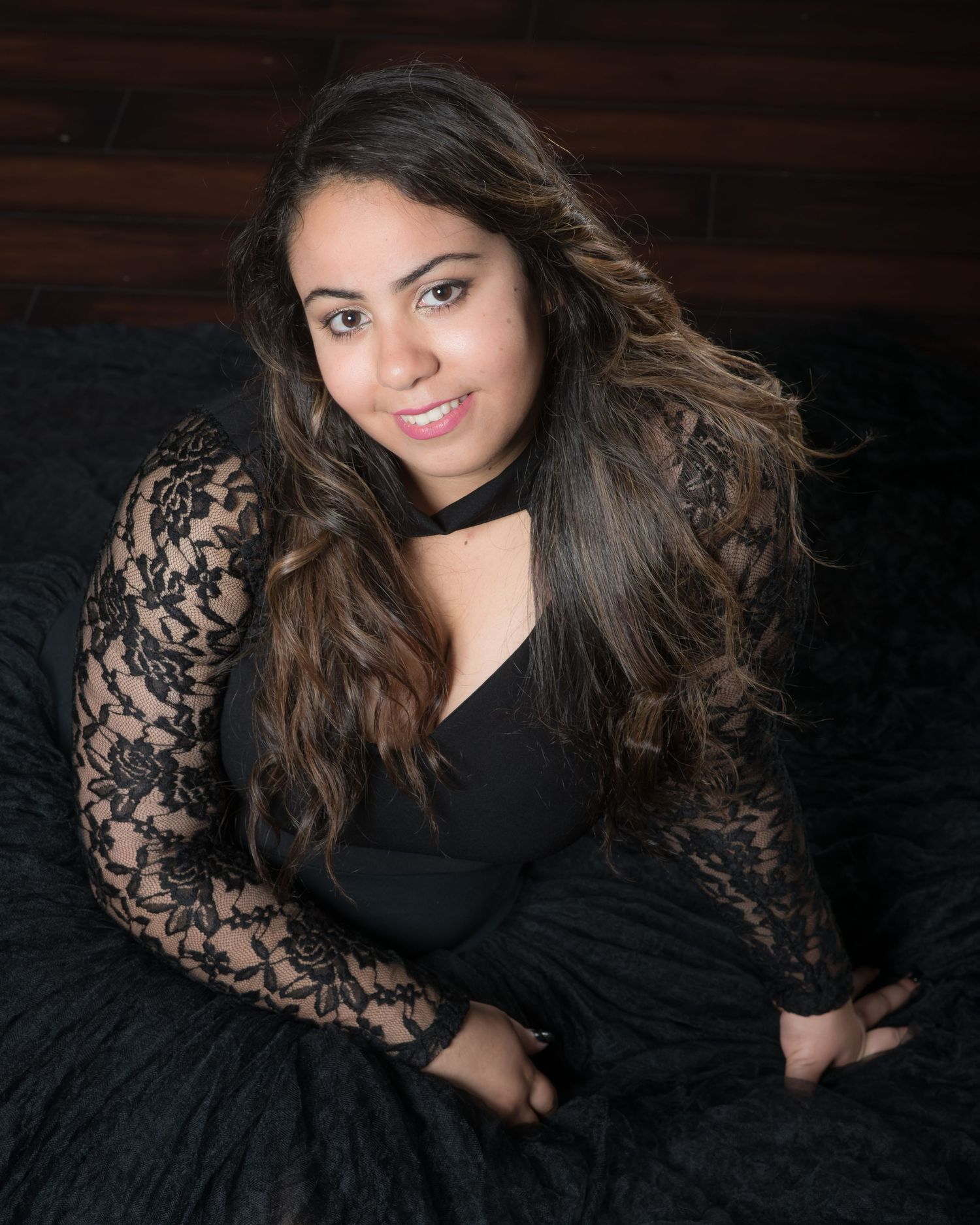 Senior Portrait in Studio, Tracy CA