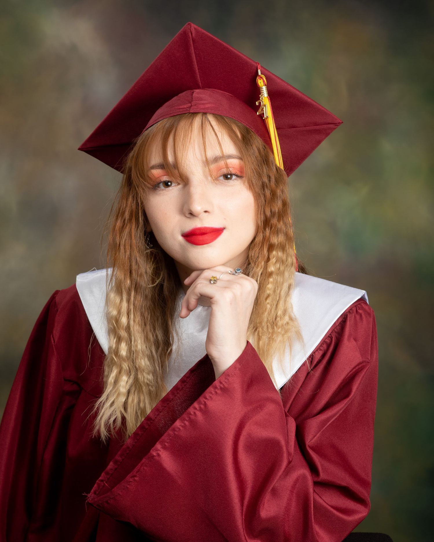 Liberty High School senior portrait, Tracy CA