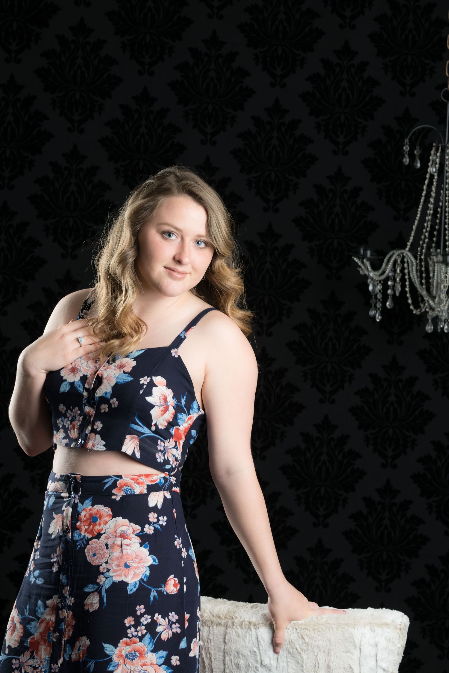 Heritage High School Senior Portrait, Tracy CA