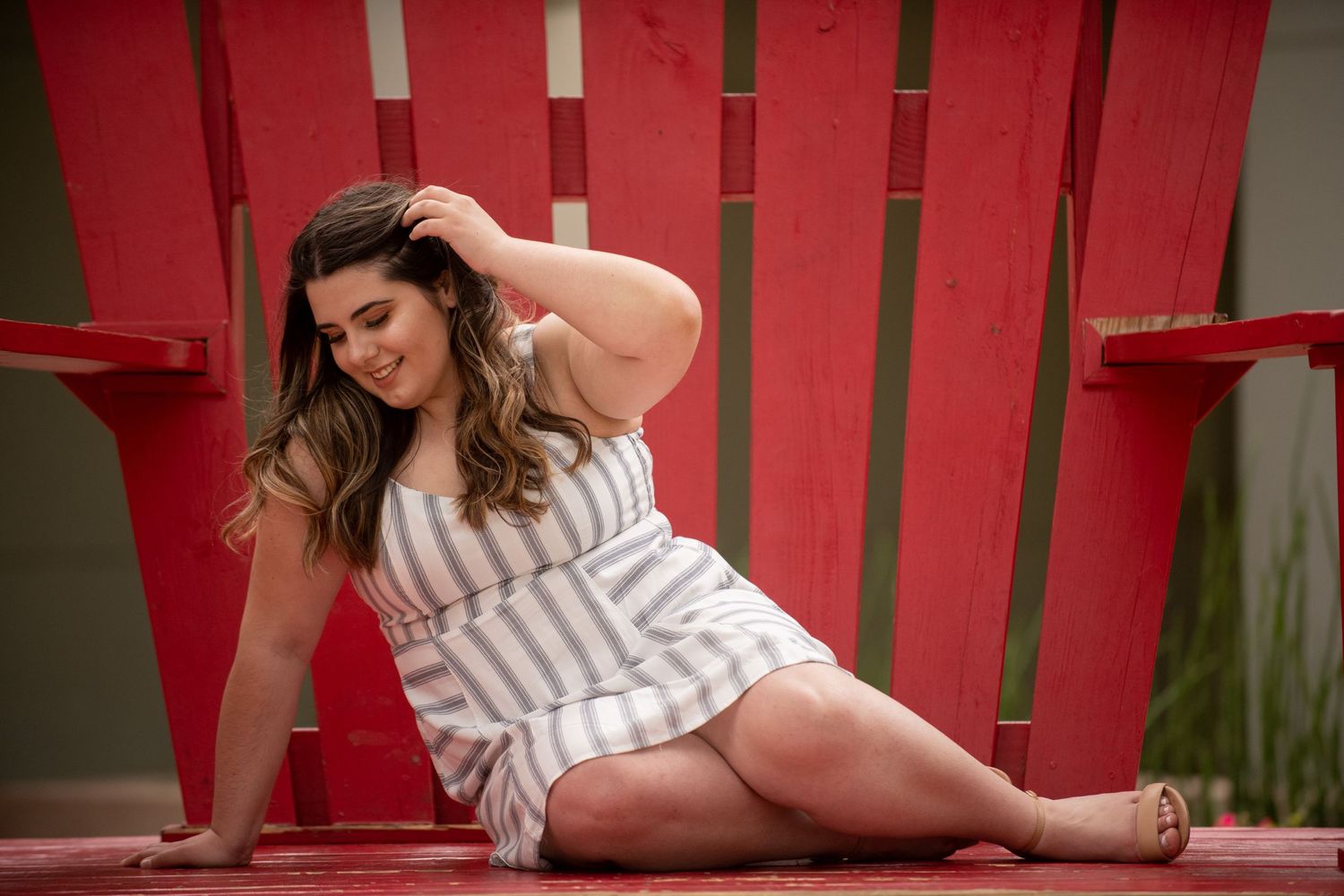 Senior Portrait at Brentwood Community Center, Brentwood CA