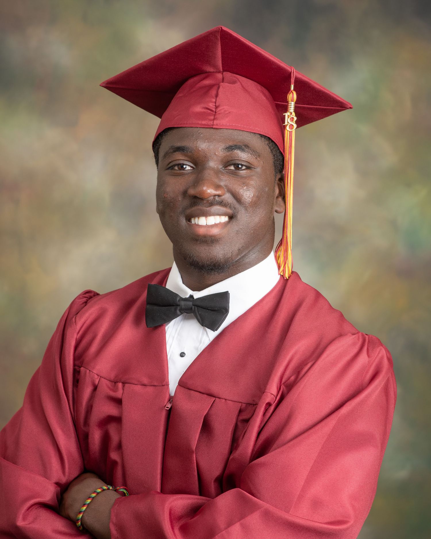 Cap and Gown Of Liberty High School student, Tracy CA