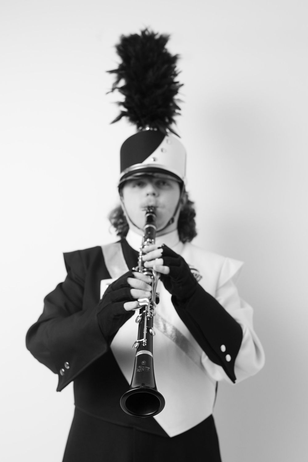 SENIOR PHOTOS WITH MARCHING BAND STUDENT AT SWANSBORO NC PHOTOGRAPHY STUDIO SAMANTHA ANN PHOTO FAMILY PHOTOGRAPHER