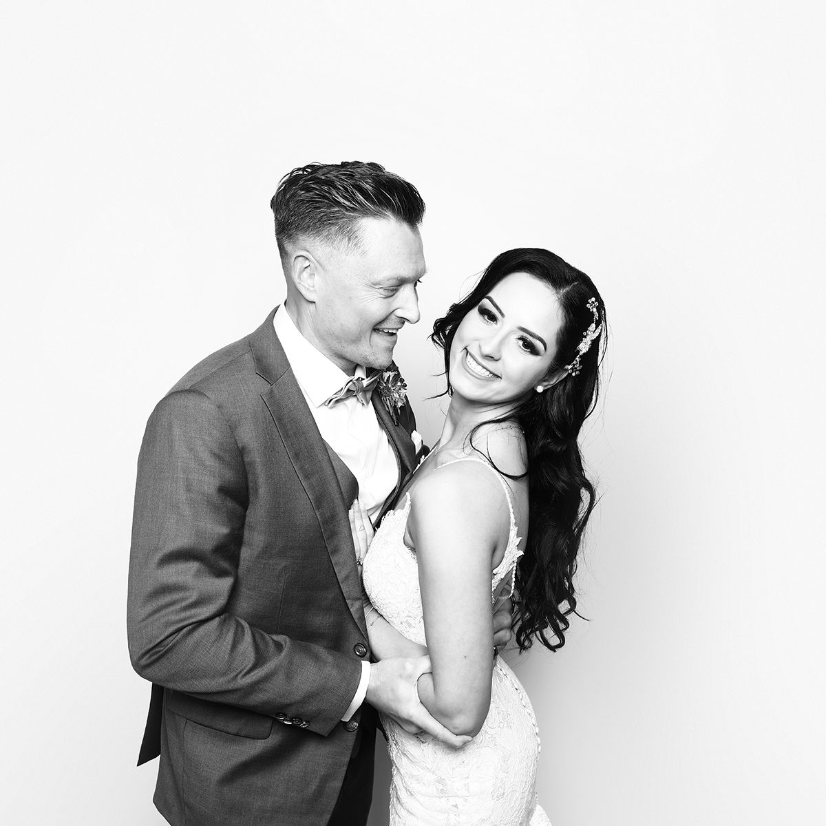 Calgary Black and white Photo booth