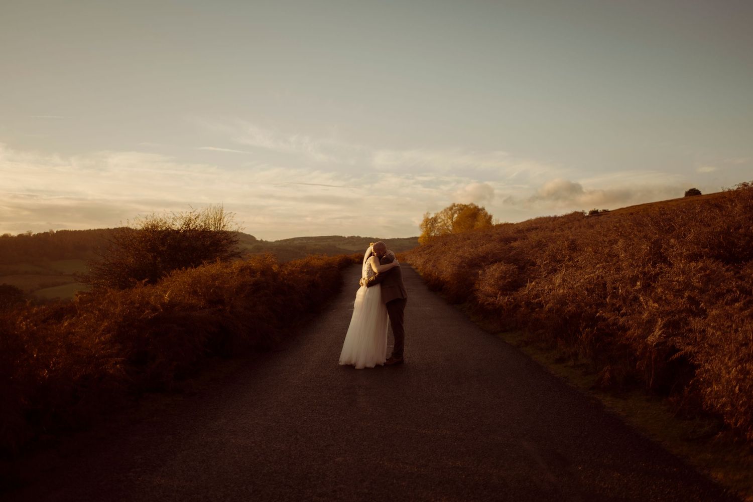 Wedding Portrait in the north York moors