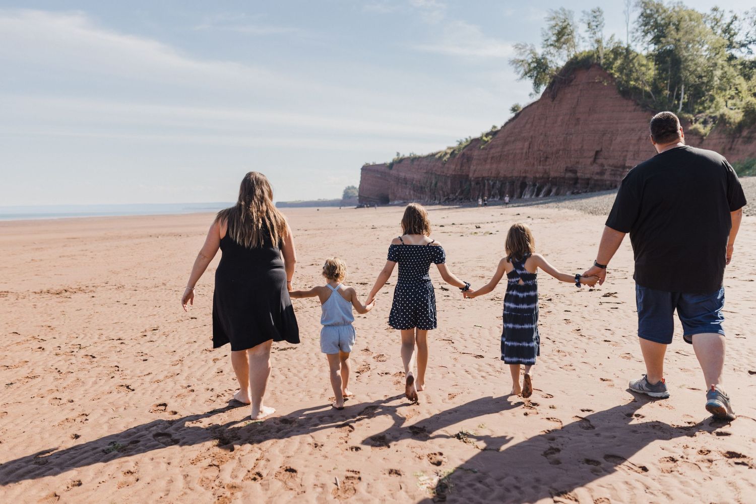 Family session at Blomidon Provincial Park, Annapolis Valley, Nova Scotia