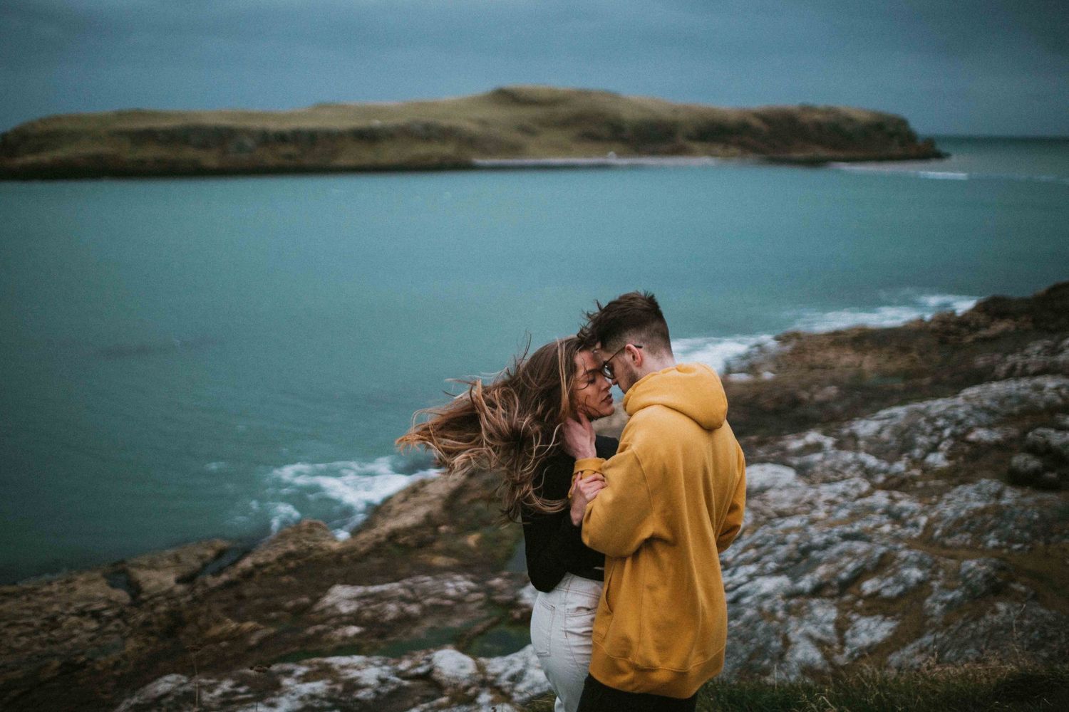 Romantic couple adventure photoshoot The North Coast
