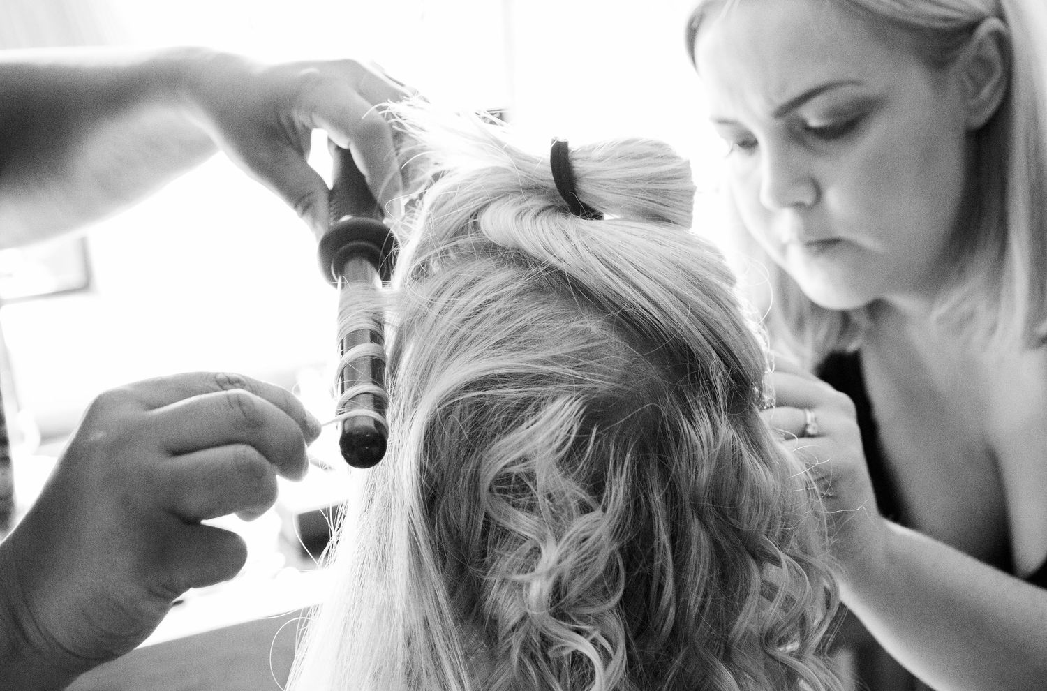 Bride Getting Ready at Great Fosters