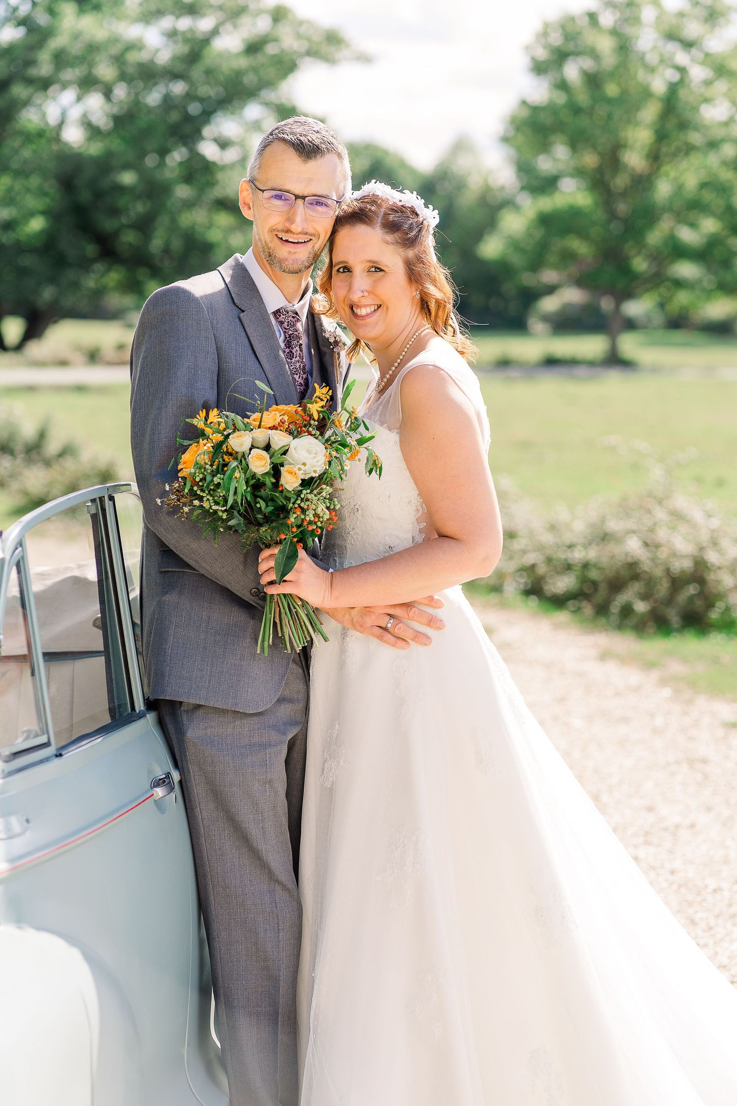 Woodland's Lodge Hotel Hampshire wedding Autumn The New Forest