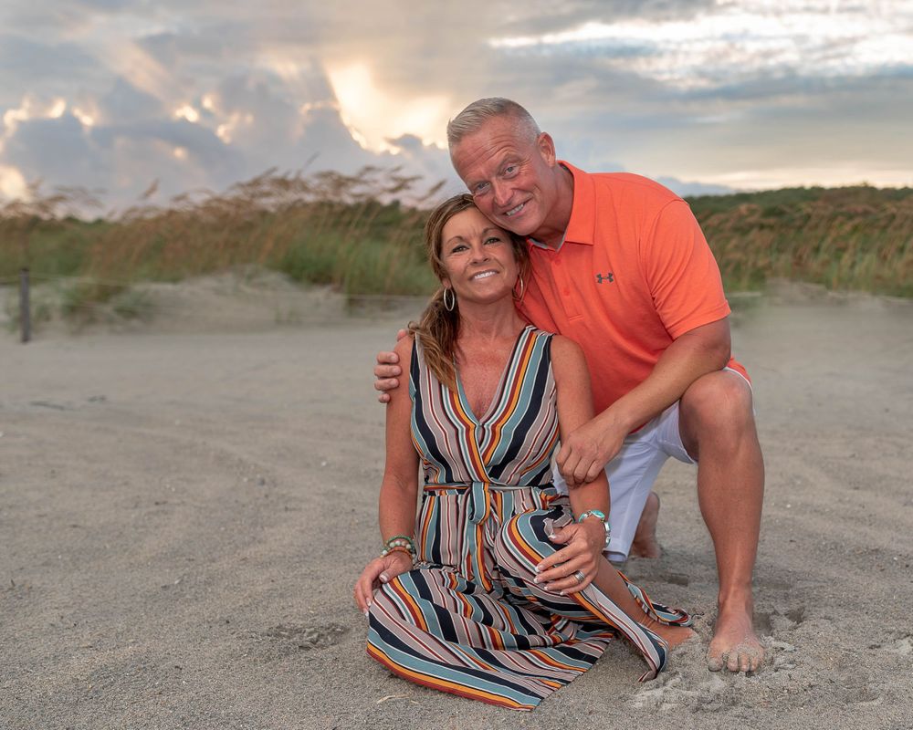 Couples engagement proposal photography Myrtle Beach