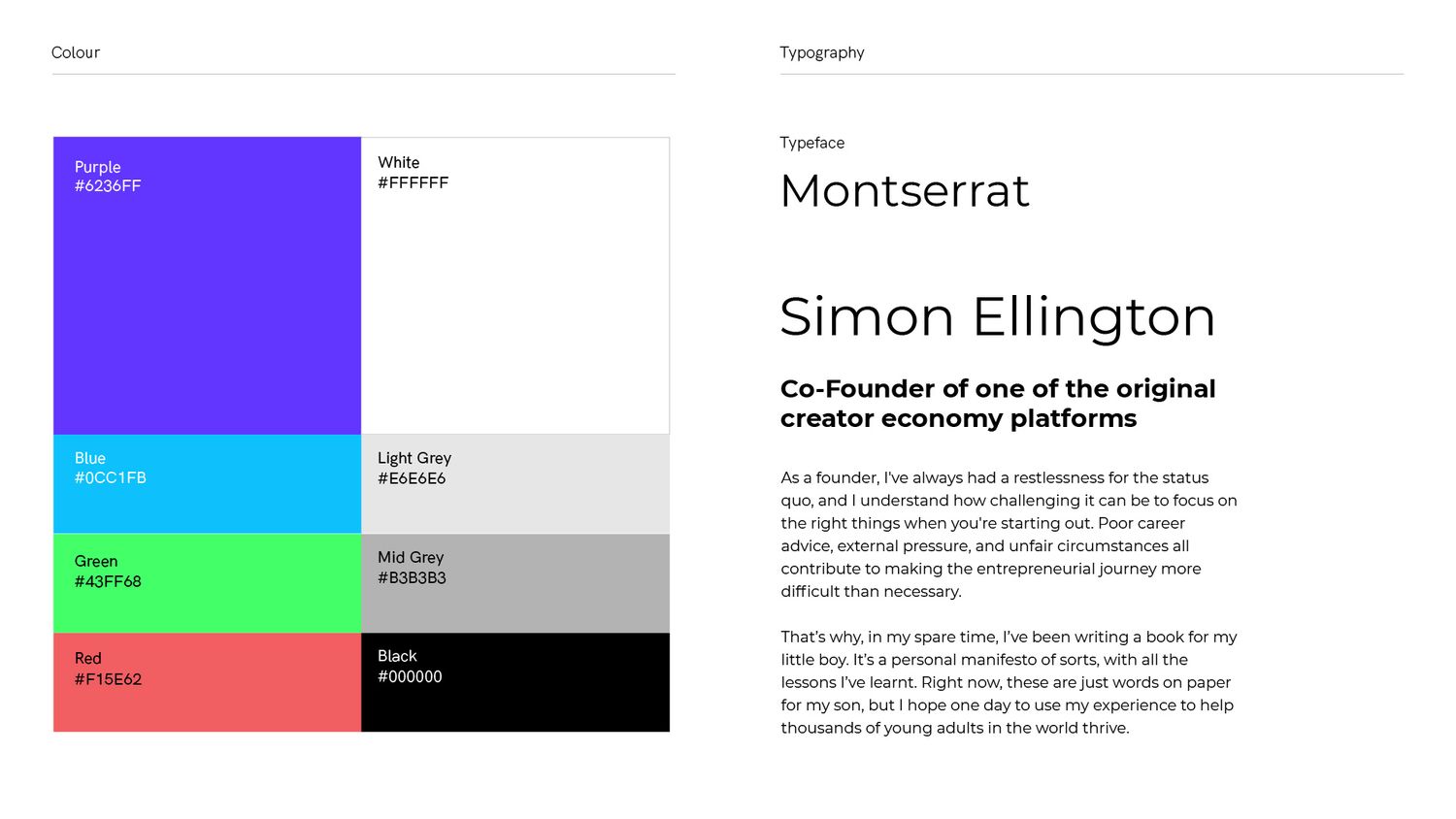 founder brand guidelines
