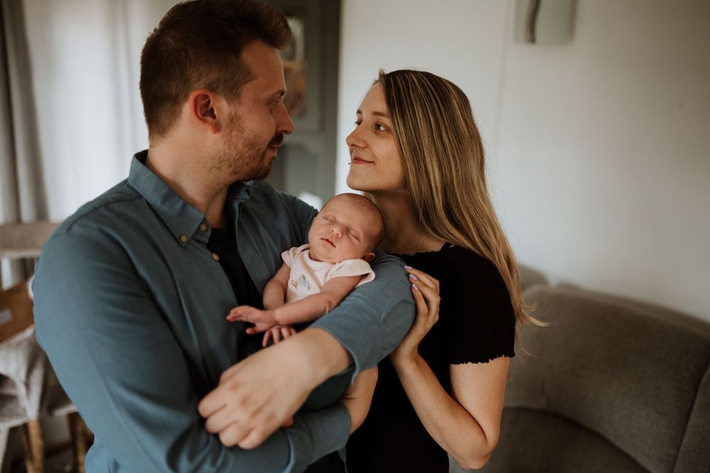 At home newborn photoshoot shropshire and midwales