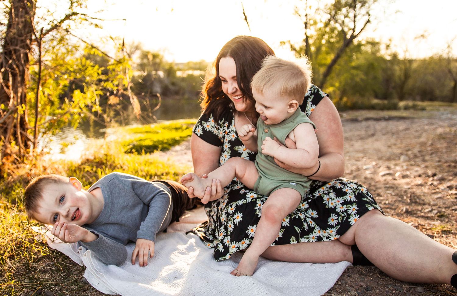 family photographer AZ, outdoor family portraits
