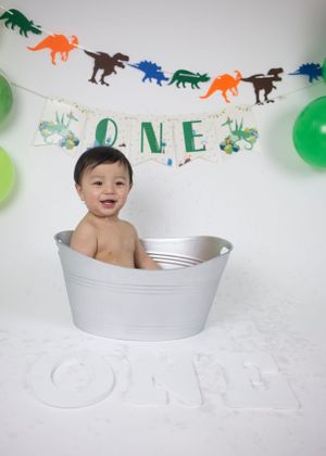 baby boy smash and splash