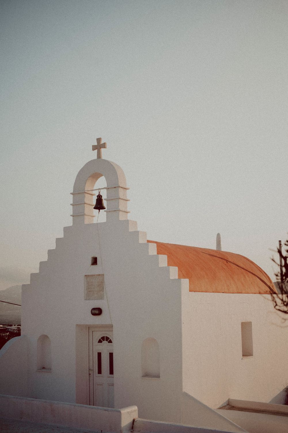 Mykonos church at Sunrise Genelle Bevan Photographer