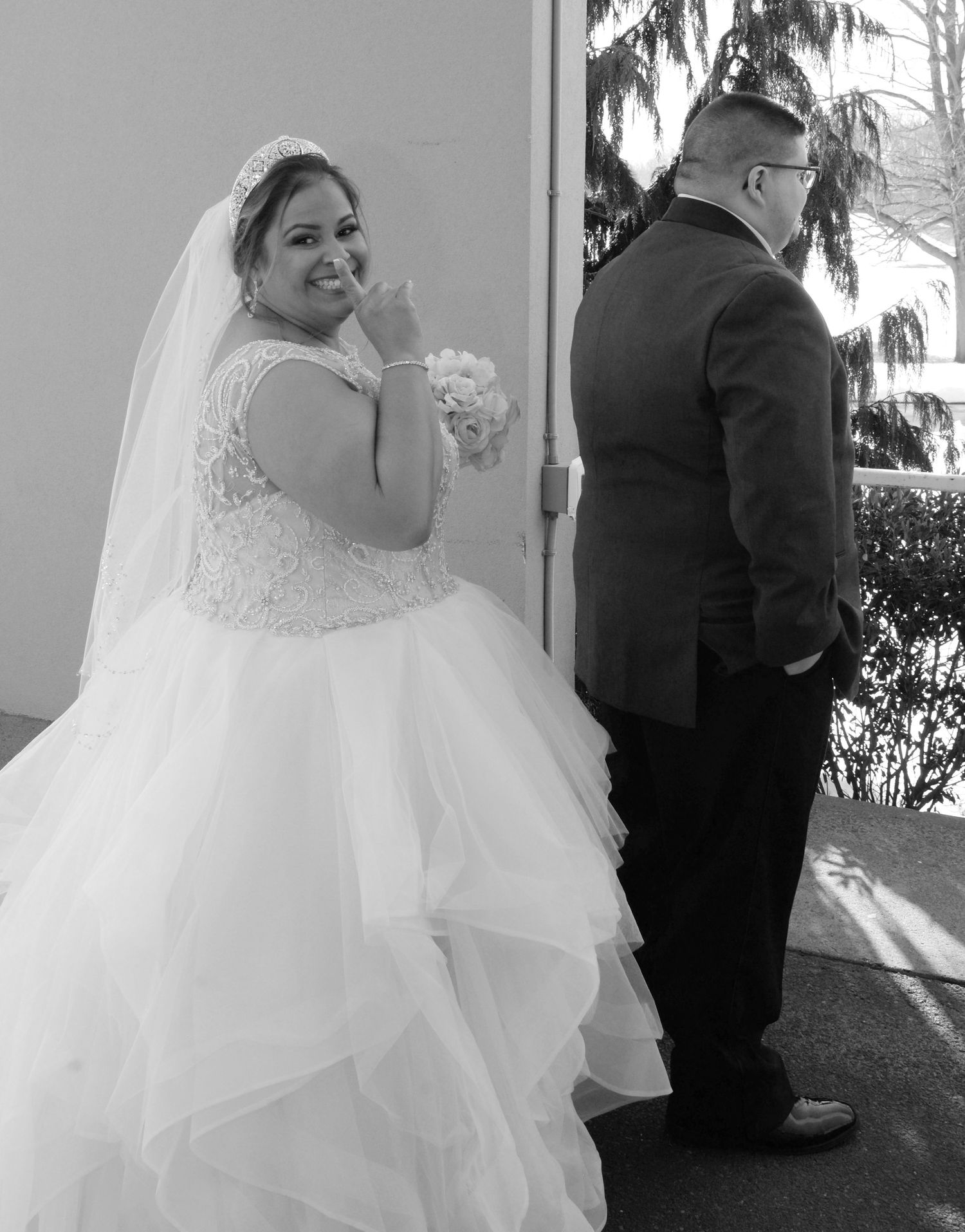Black and White Wedding Photography in Vero Beach Florida