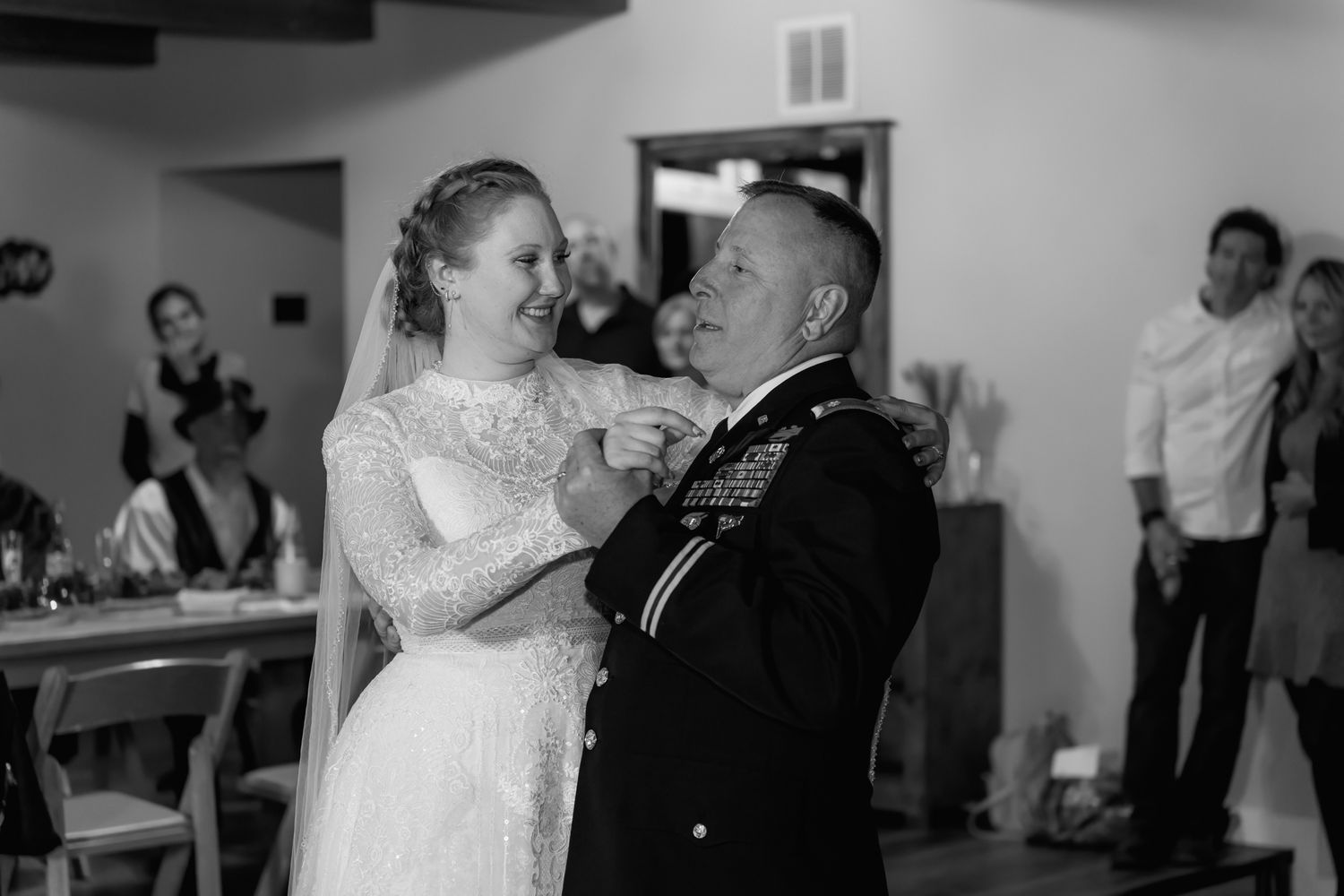 bride dances with her father