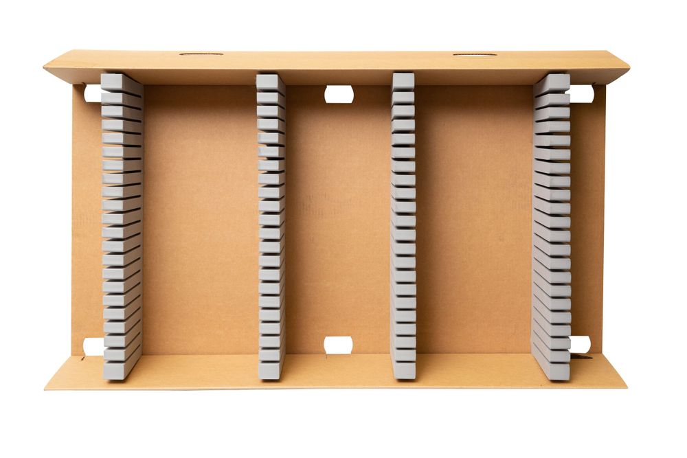 Metro Detroit Commercial Photographer captures Product photography of cardboard box logistics and packaging manufacturing