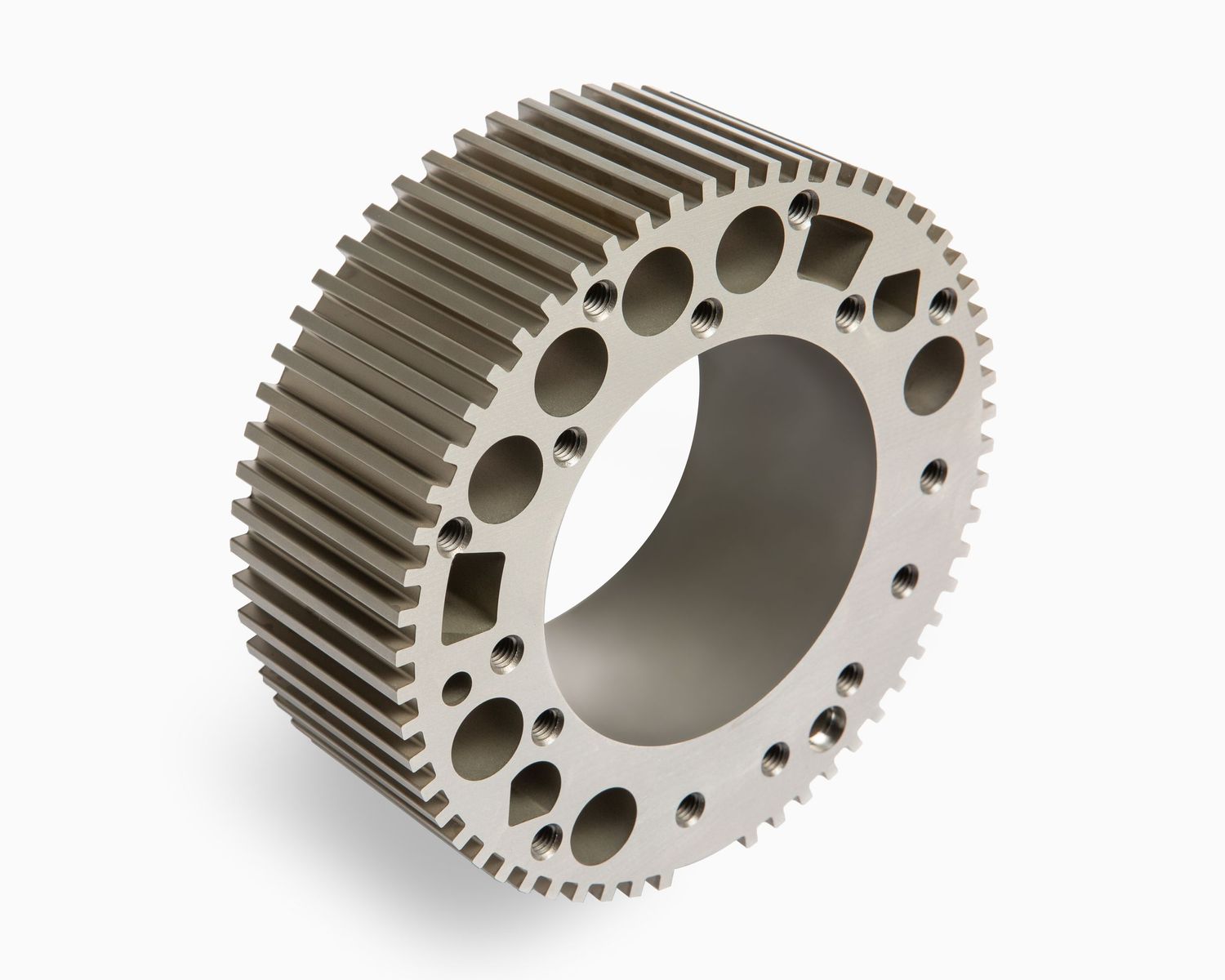 Metro Detroit product Photographer captures Product Image cutout of Laser cut Gear Manufacturing Machine