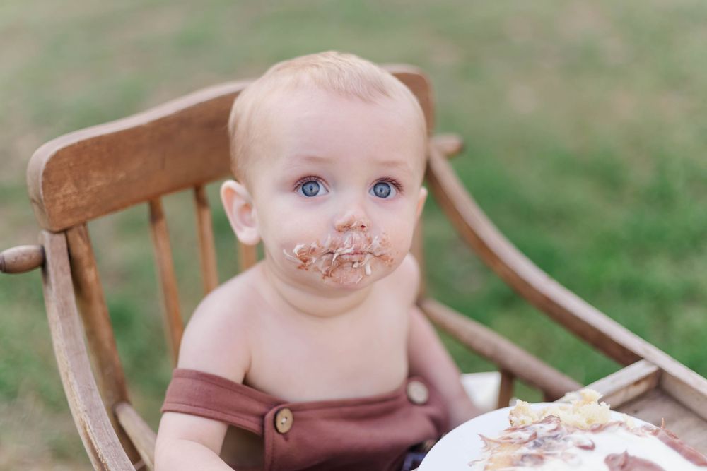 Connecticut cake smash photographer
