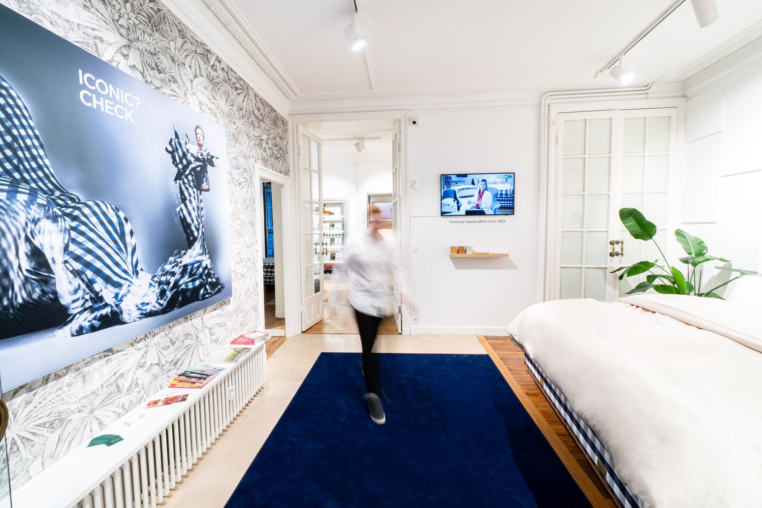 photographie boutique literie luxe