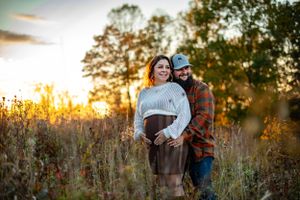 Pittsburgh Fall Maternity Session with NKMurray Photography