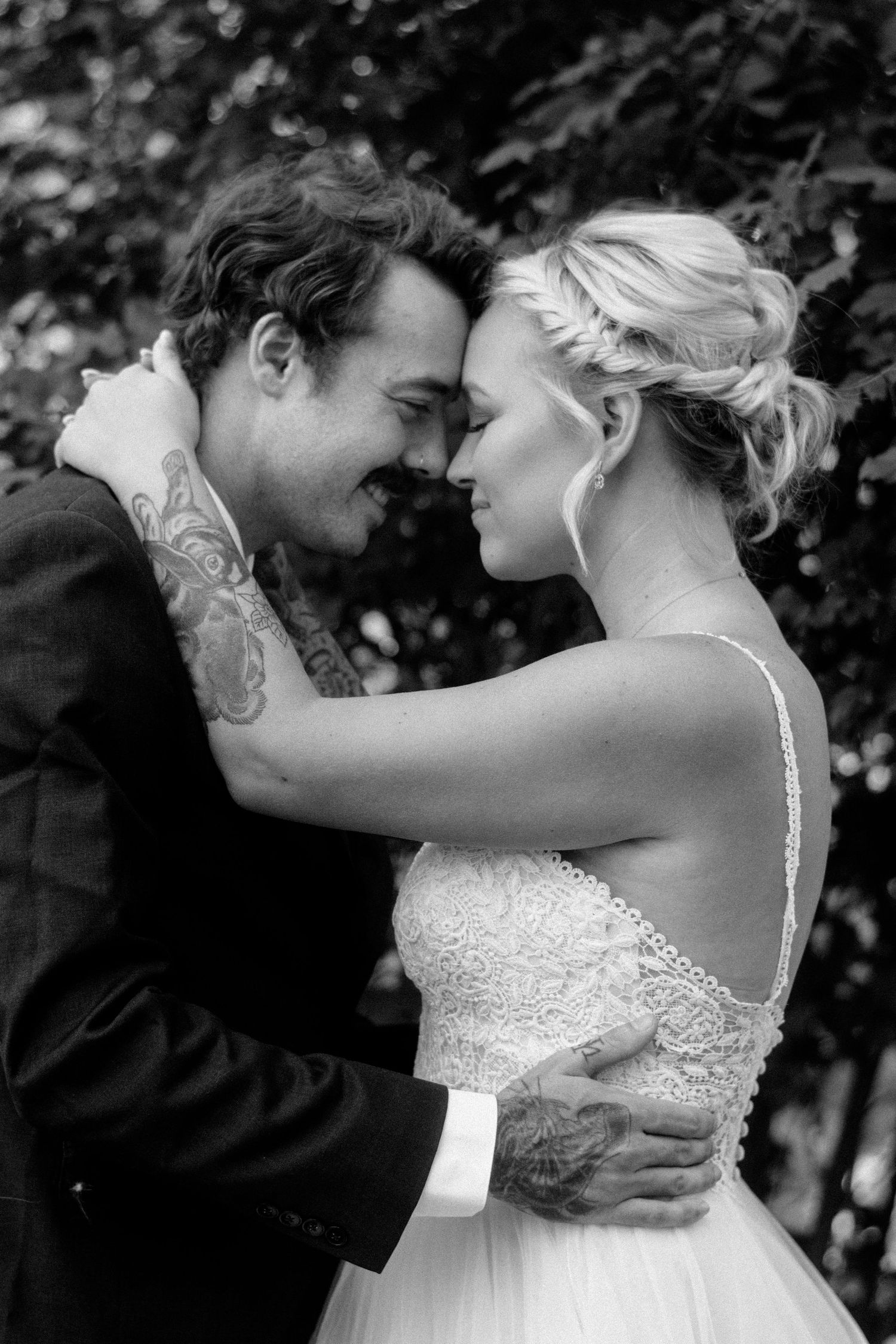 nose pierced groom wedding