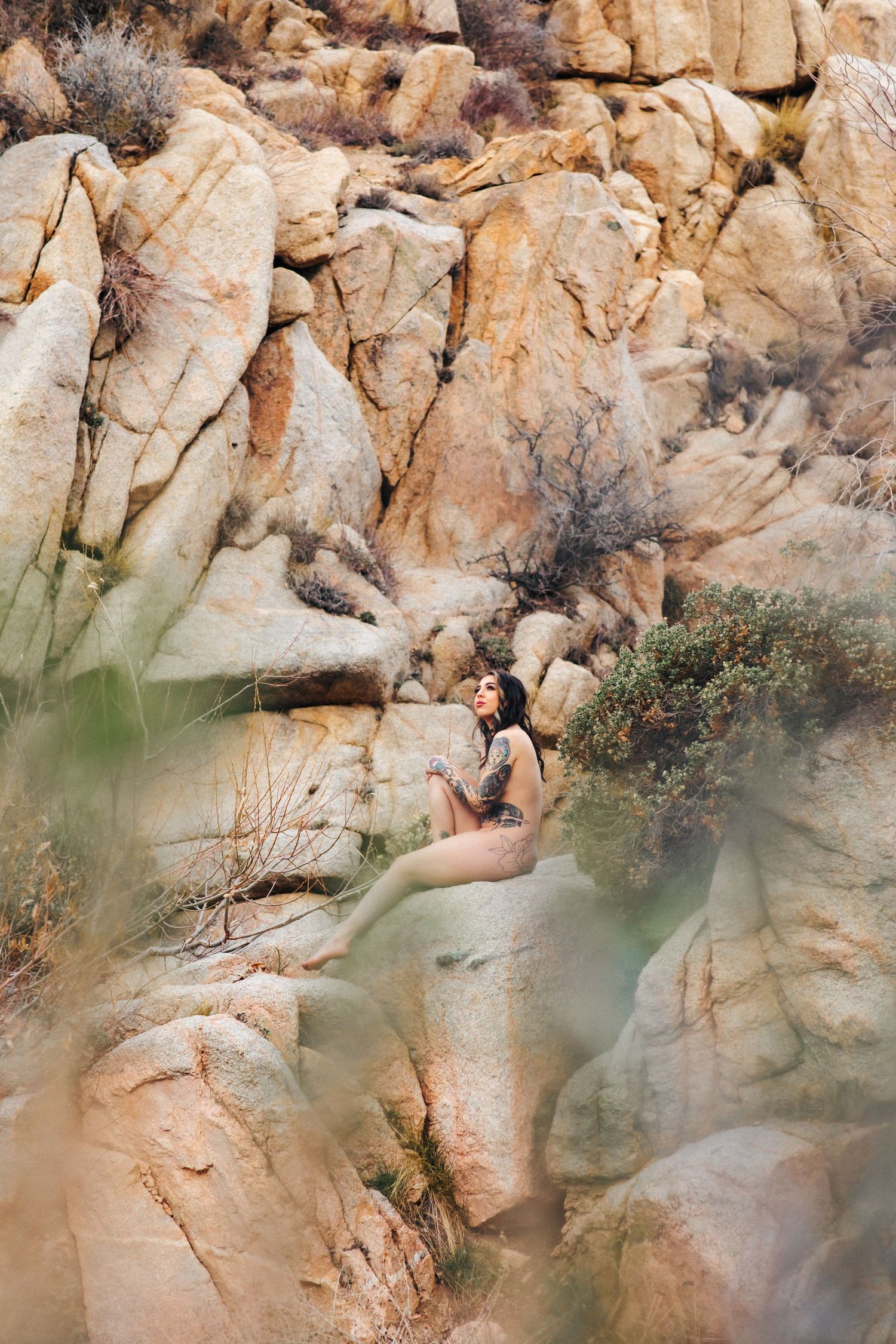 Southern California high desert boudoir outdoor sessions photographer