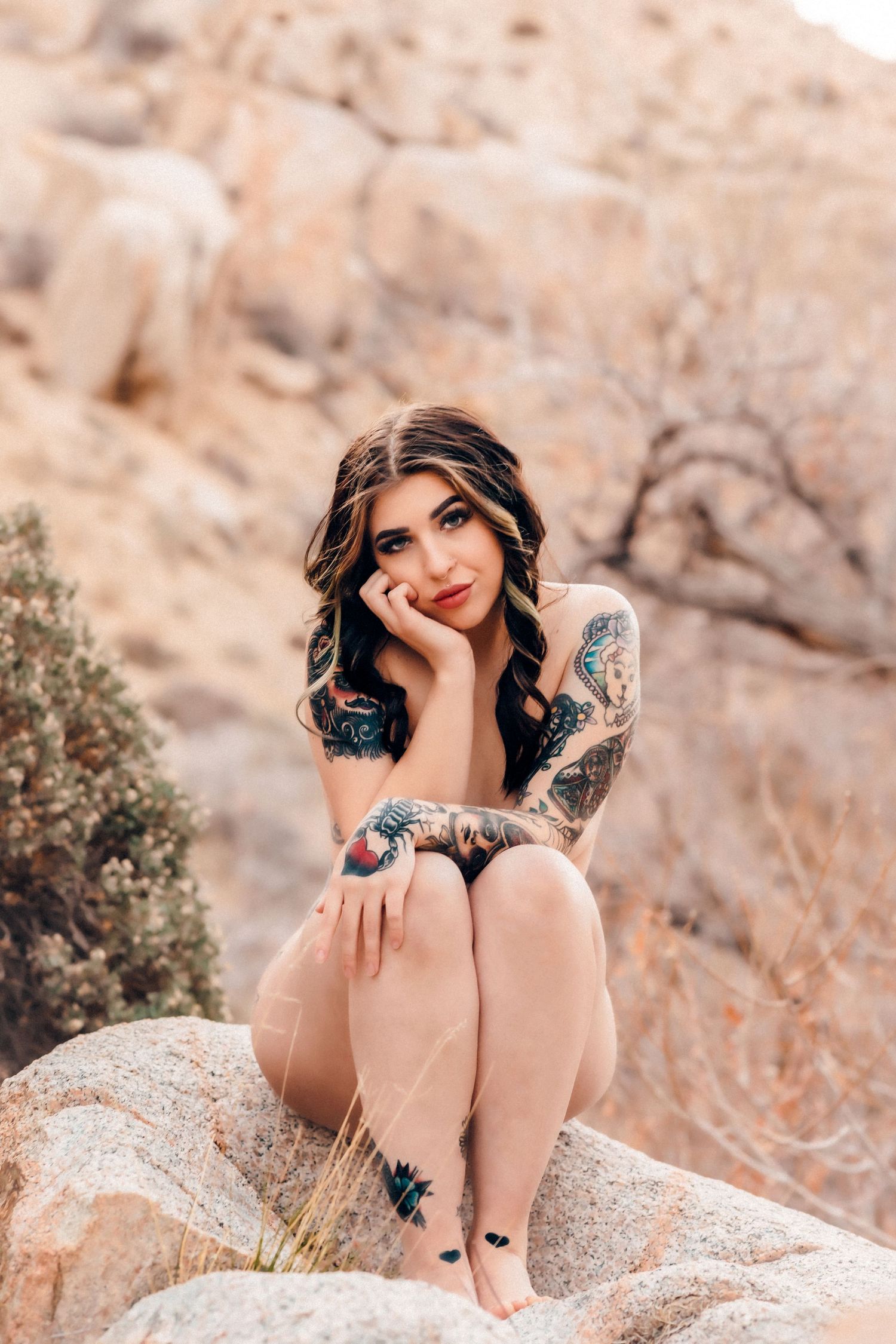 Southern California high desert boudoir outdoor sessions photographer