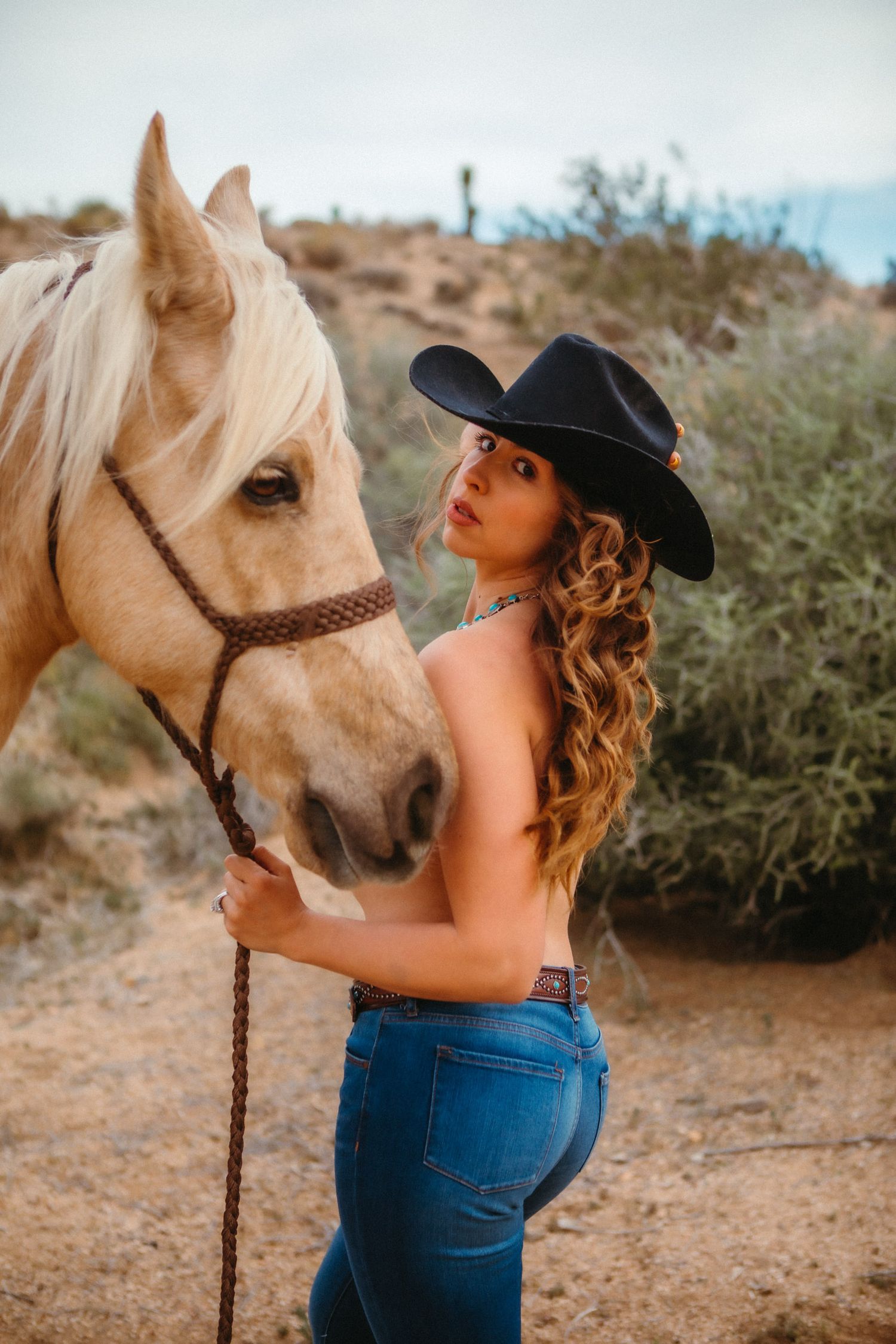 Southern California high desert boudoir outdoor sessions photographer