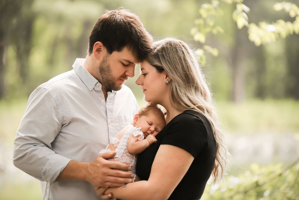 newborn family portrait