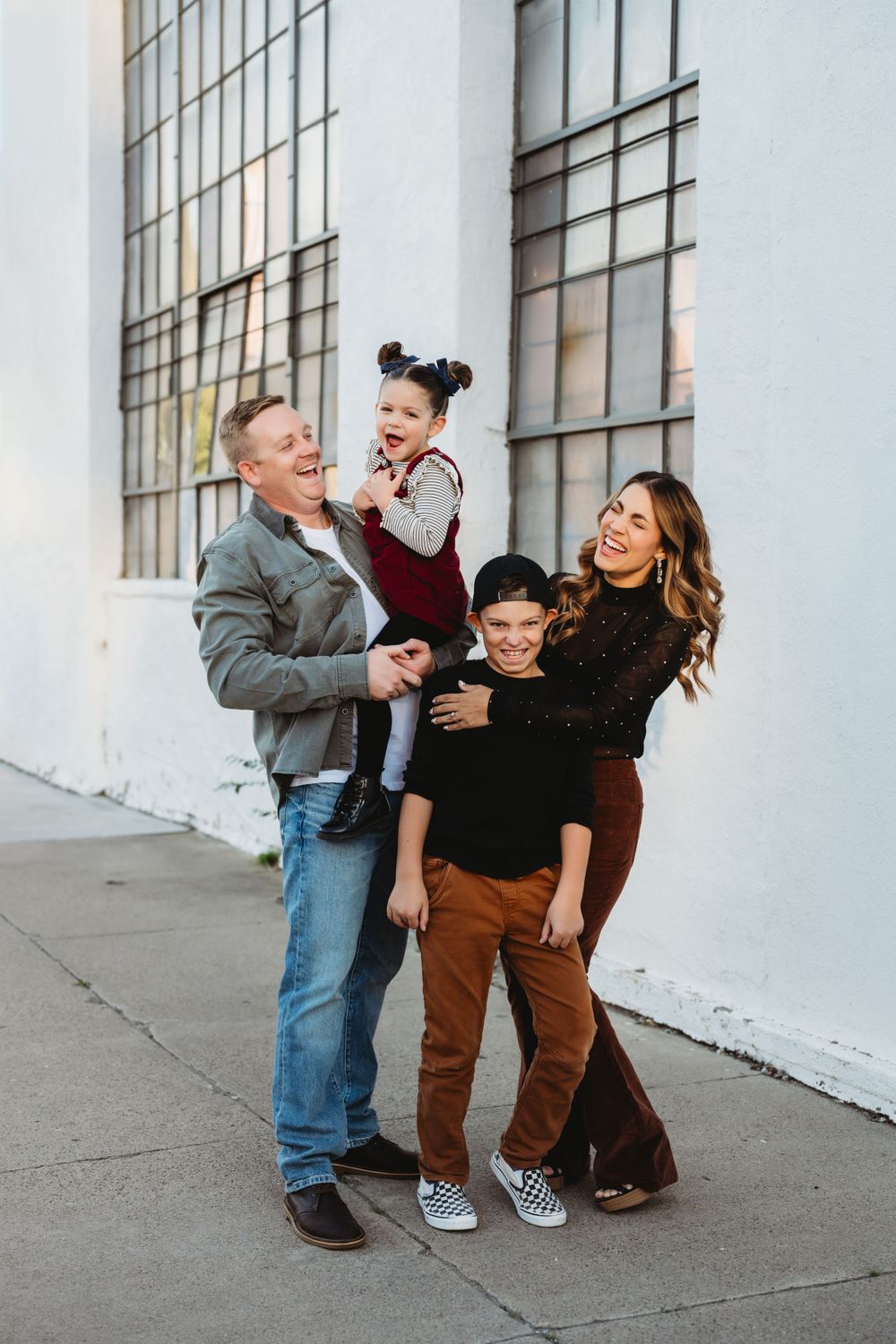 Lifestyle Family Photography Session in downtown Albuquerque, New Mexico