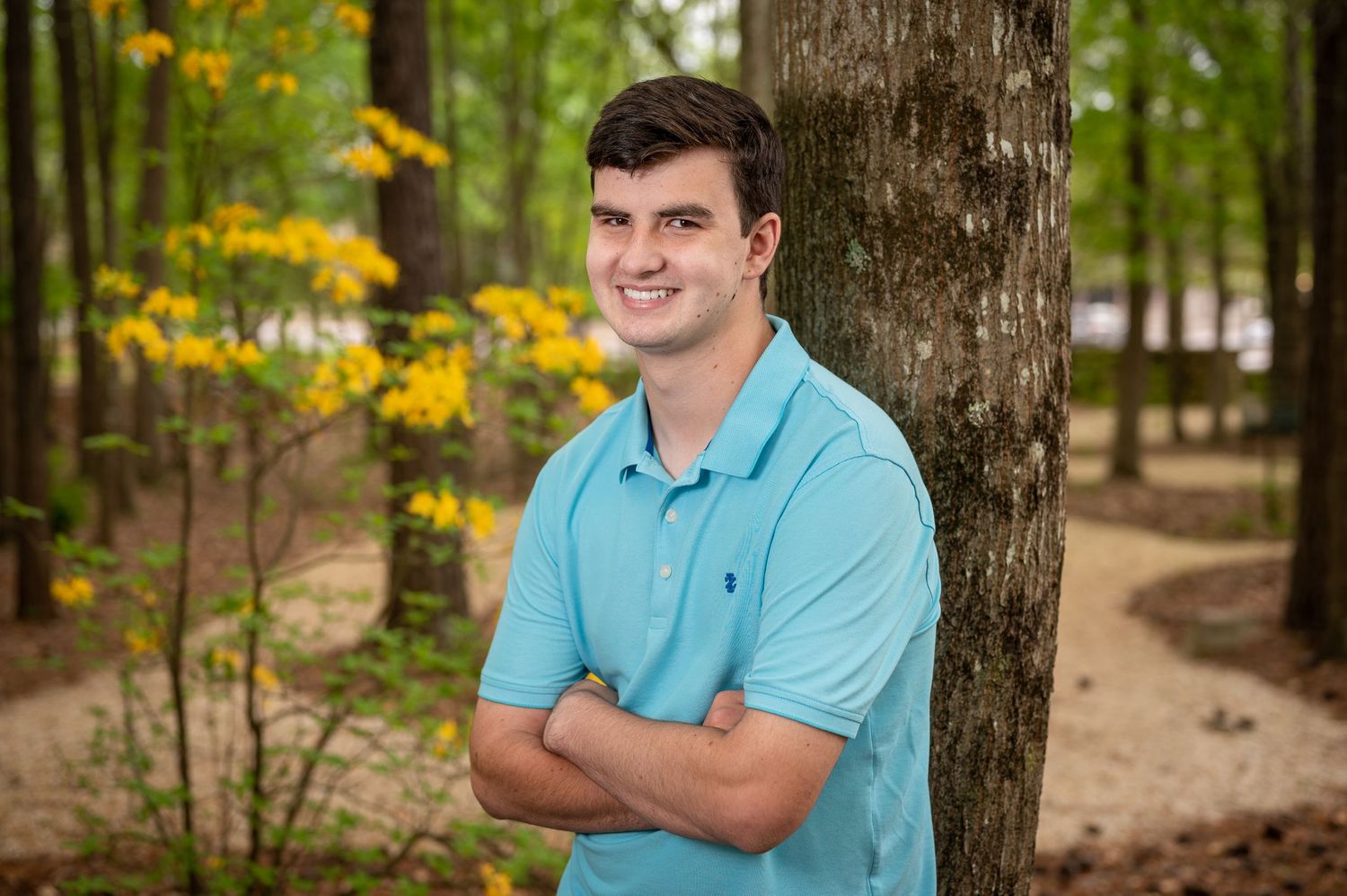 high school senior portrait christian school alabama mount laurel chelsea