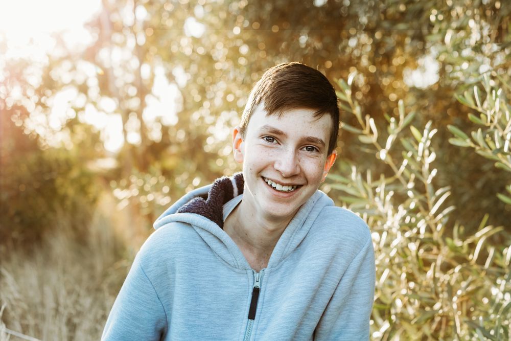 teen boy portrait