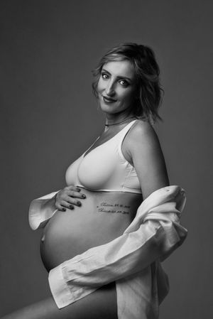 mamma-pancione-book-fotografico-bianco-nero-Sanremo