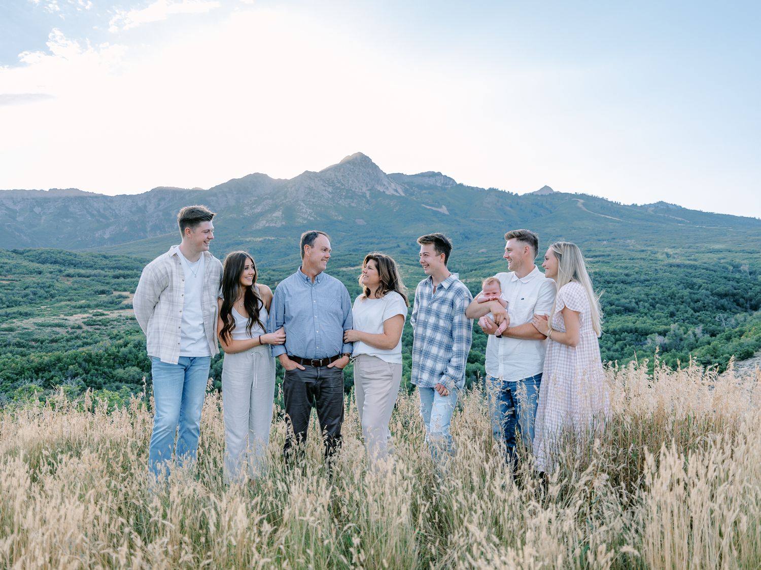 family photography mountain green trappers loop Michelle Deppe Photography Kaysville Utah Farmington outdoor extended