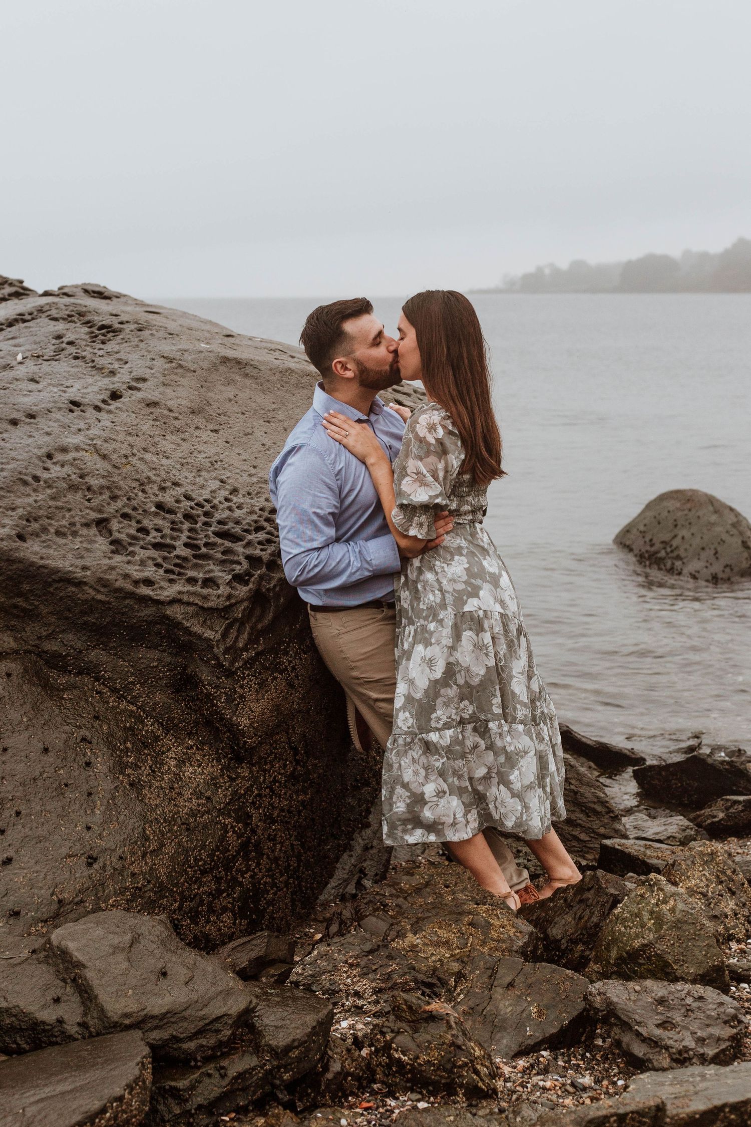 Engagement photography taken by Abby Houser Photography in Rhode Island