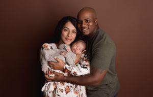 family newborn session