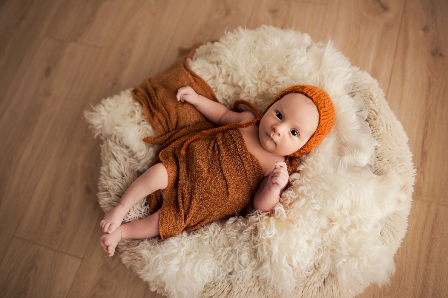 fotografa infantil puerto rico bebe varon terracota one month old