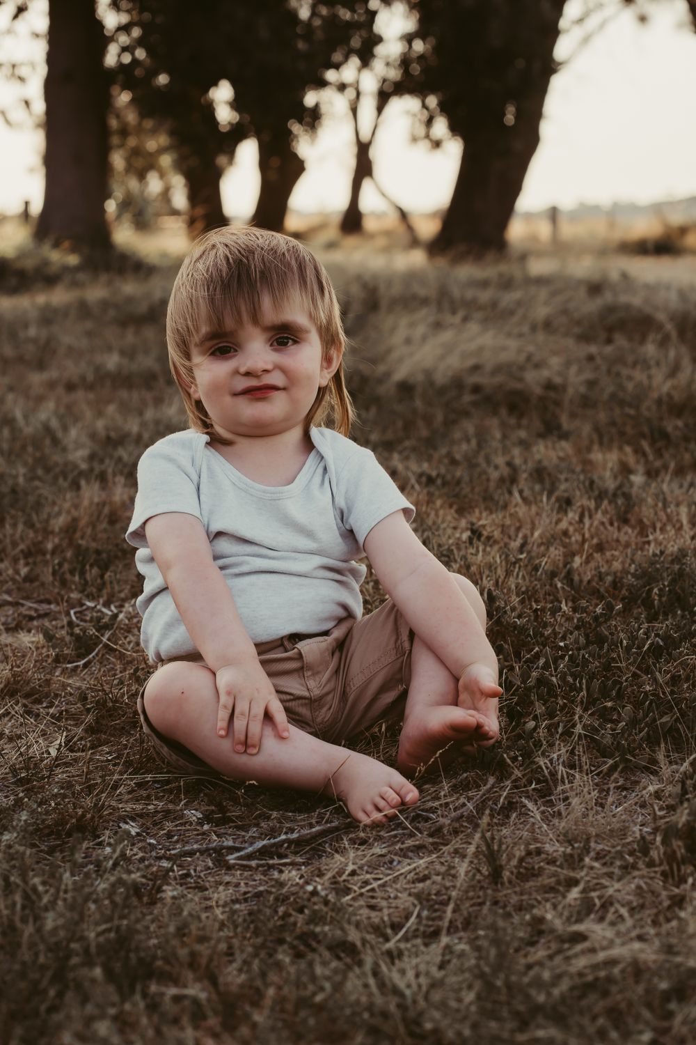 sunset family shoot