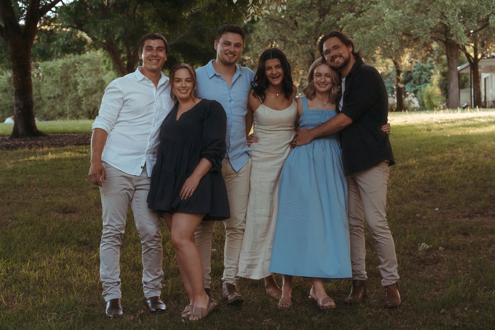 sunset family shoot