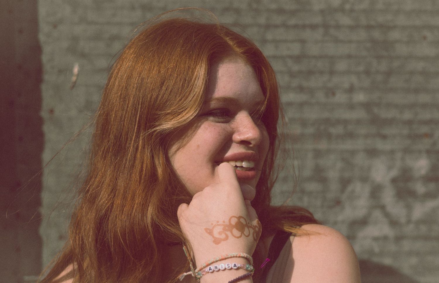Candid portrait sequence showing natural expressions.
